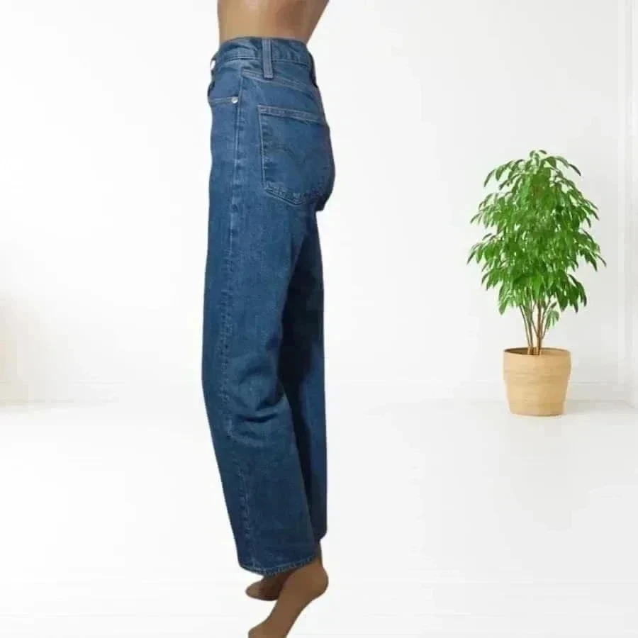 LEVI'S premium ribcage straight - high waist - stretchy - excellent condition – photo 8